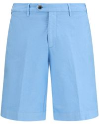 Germano - Extended Flap Shorts Color 814 - Lyst