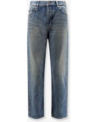 Saint Laurent - Ankle Midi Denim Jeans - Lyst
