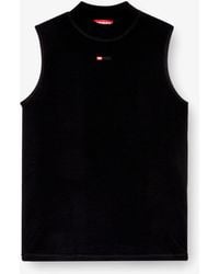 DIESEL - T-Mokky-Sl-Microdiv Tank Top - Lyst
