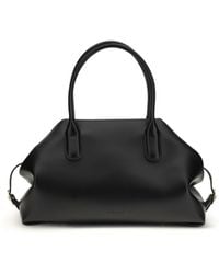 THEMOIRÈ - Tallia Trank Medium Shoulder Bag Jet - Lyst
