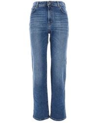 Weekend by Maxmara - 'W90' Stretch Straight Leg Jeans - Lyst