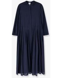 Max Mara - Smmclarissa Cotton Long Dress - Lyst
