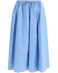 Marni - Poplin Drawstring Skirt - Lyst