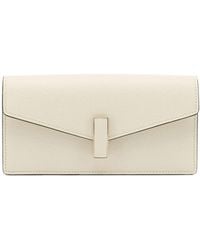 Valextra - Clutch "Iside" With Chain - Lyst