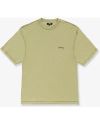 Stussy - Lazy Cotton T-Shirt - Lyst