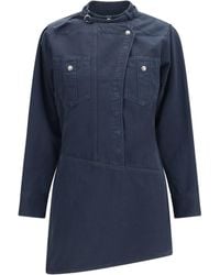 Isabel Marant - Marant Etoile Nouria Shirt Dress - Lyst