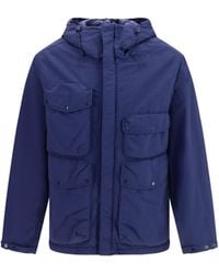 C.P. Company - T-Flatt Nylon Goggle Jacket Peacoat - Lyst