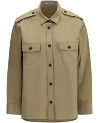 Prada - Cotton Poplin Shirt - Lyst