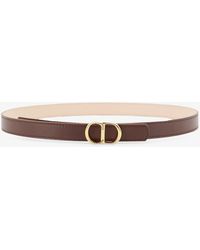 Dior - Dior Cd Icon Leather Belt - Lyst