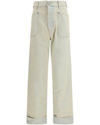 Vivienne Westwood - Cotton Jeans With Patch Pockets - Lyst