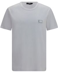Dolce & Gabbana - Cotton T-Shirt - Lyst