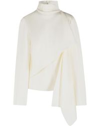 Rohe - Silk Scarf Blouse - Lyst