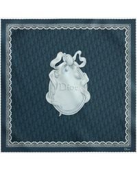 Dior - Dior Dior Medaillon 70 Squared Silk Foulard - Lyst