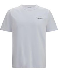 Off-White c/o Virgil Abloh - Logo Quote T-Shirt - Lyst