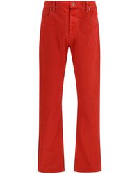 Versace - Straight-Leg Cotton Denim Jeans - Lyst