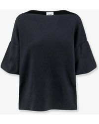 Nude - Wool Blend Boat Neck Sweater - Lyst