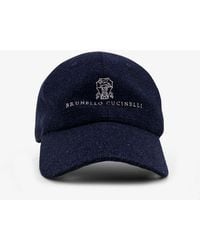 Brunello Cucinelli - Silk, Linen And Wool Hat - Lyst