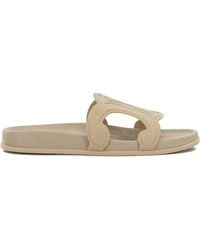 Celine - Triomphe Sandals - Lyst
