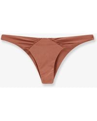 PATBO - Lycra Bikini Bottoms With High-Cut Leg - Lyst