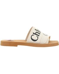Chloé - Chloé Woody Sandals - Lyst