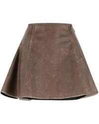 DIESEL - 'Erina' Faux Leather Miniskirt - Lyst
