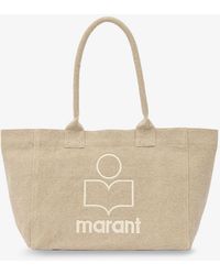 Isabel Marant - Yenky Zipped Cotton Shoulder Bag - Lyst