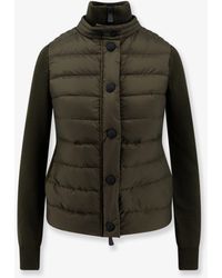 Moncler - Wool And Nylon Blend Jacket - Lyst