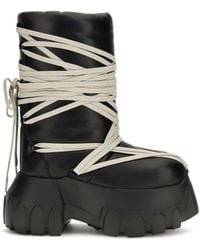 Rick Owens - Megalace Lunar Mega Tractor Knee-High Boots - Lyst
