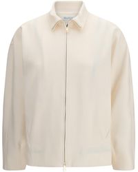 Max Mara Pure - Mxppala Jacket Scuba Jersey Avorio - Lyst