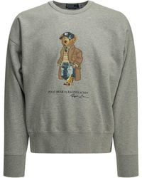 Polo Ralph Lauren - "Polo Bear" Crew-Neck Sweatshirt - Lyst
