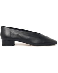Aeyde - 'Delia' Nappa Ballet Flats - Lyst