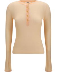 Chloé - Chloé Ribbed Wool Sweater - Lyst