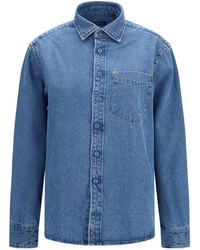 Deperlu - Denim Shirt - Lyst