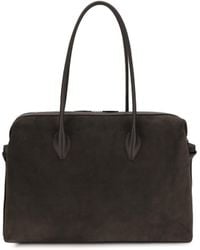 Yuzefi - Large Brioche Duffle Shoulder Bag Ganache - Lyst