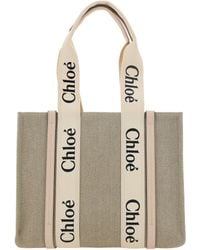 Chloé - Chloã Woody Shoulder Bag - Lyst