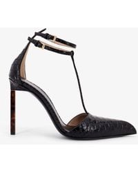 Tom Ford - Python-Effect Leather Pumps - Lyst