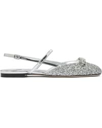 Jimmy Choo - "Belinda" Slingback Ballet Flats - Lyst