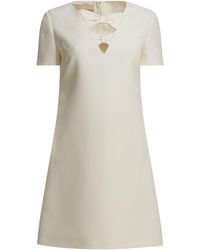 Valentino - Dresses White - Lyst