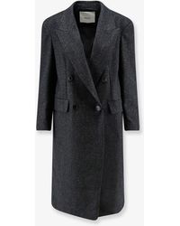 Hevò - Martina Franca Wool Blend Coat - Lyst