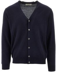 THE PULL - Merino Wool Knitted Cardigan - Lyst