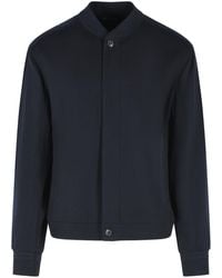 ZEGNA - 'Oasi' Cashmere Bomber Jacket - Lyst