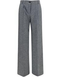 Dolce & Gabbana - Dolce & Gabbana Prince Of Wales Tailored Pants - Lyst