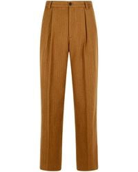 Dries Van Noten - 'Penrud' Straight Wool Pants - Lyst