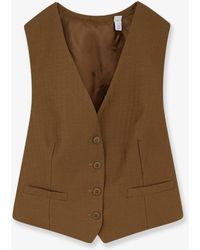 Burberry - Warren Wool And Mohair Vest - Lyst
