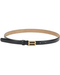 Balenciaga - Bolero B Calf Leather Belt - Lyst