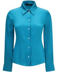 Gucci - Silk Satin Shirt - Lyst