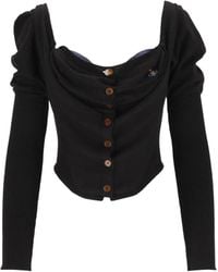 Vivienne Westwood - Bea Corset Cardigan - Lyst