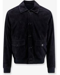 Arma - Tomme Reversibile Suede Jacket - Lyst