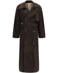 S.w.o.r.d 6.6.44 - Suede Coat Moka - Lyst
