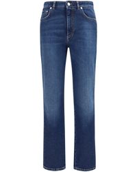 Dolce & Gabbana - Five-Pocket Denim Jeans Cotton Trousers - Lyst
